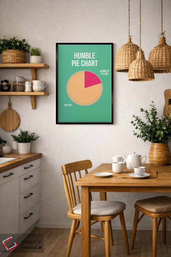 تابلو مینیمال فروتن اثر استیفن وایل دیش - D6B