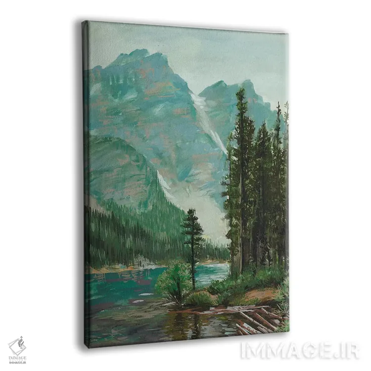 تابلو دکوراتیو چشم انداز کوهستانی III اثر ملیسا وانگ - نمای پرسپکتیو محصول