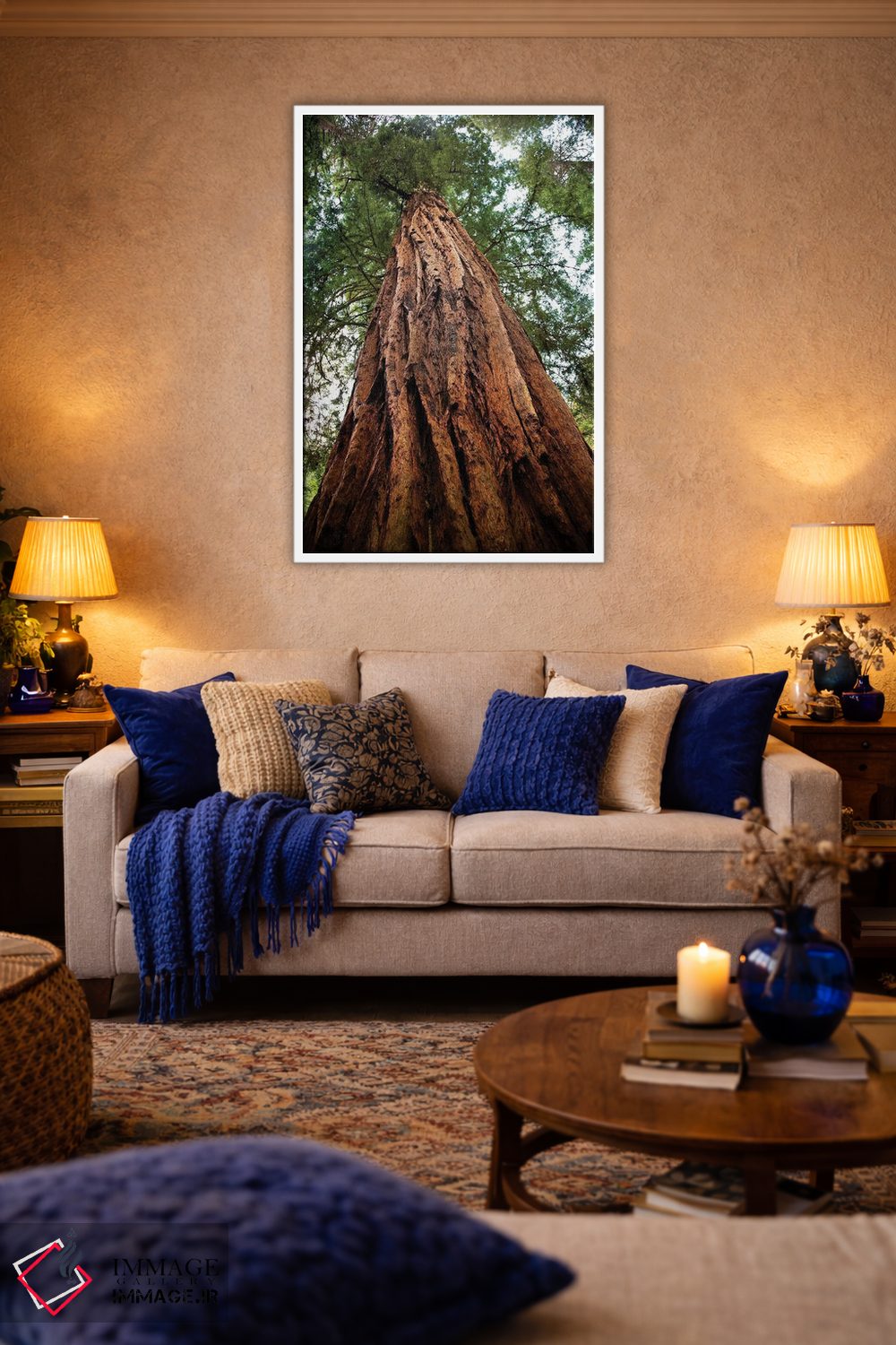 تابلو دکوراتیو Muir Woods National Monument, Golden Gate National Recreatio… اثر ویلیام پری - D2W