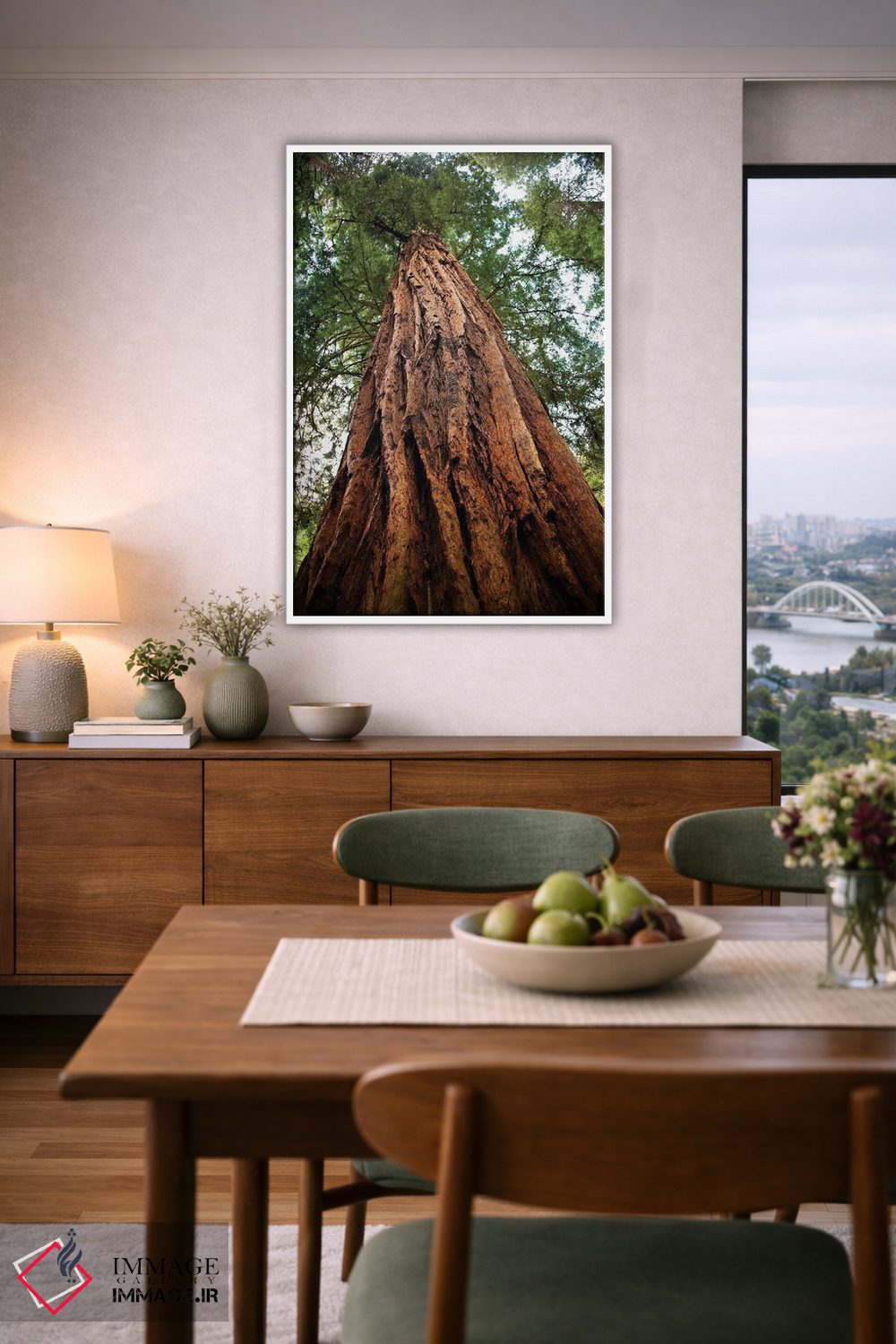 تابلو دکوراتیو Muir Woods National Monument, Golden Gate National Recreatio… اثر ویلیام پری - D6W