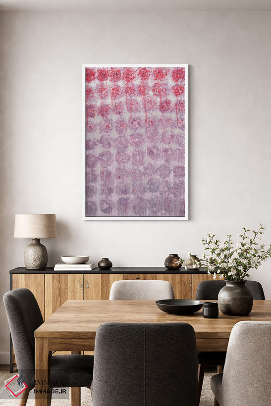 تابلو انتزاعی محو شدن اثر وین اسلیت - D4W