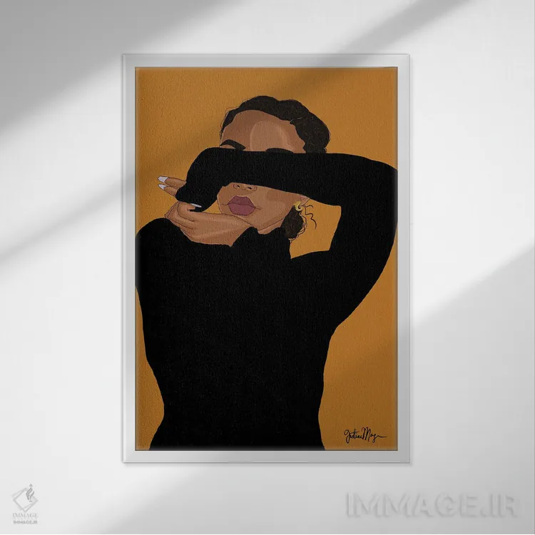 تابلو دکوراتیو Those Feelings Again,اوف، باز هم همان احساسات اثر وینی وستون - نمای قابدار سفید
