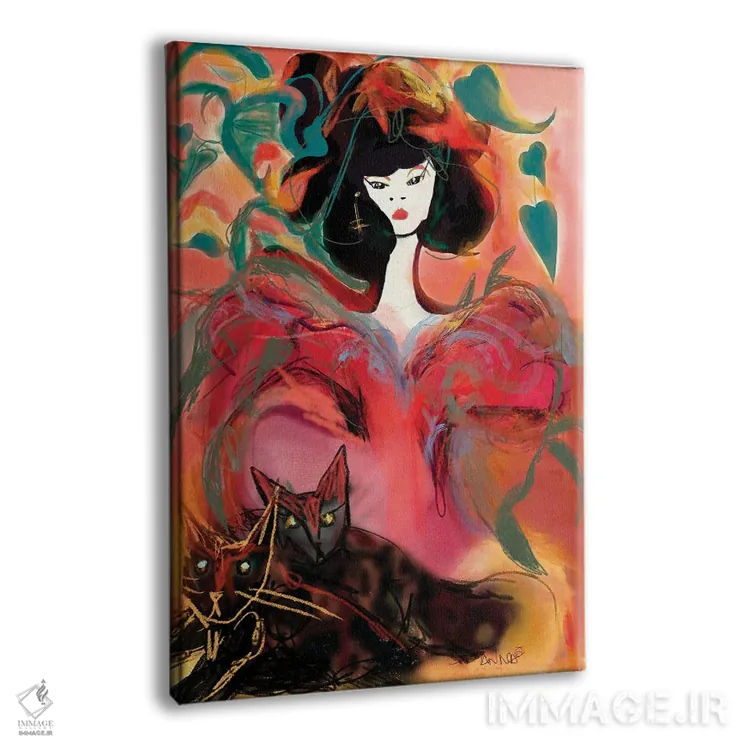 تابلو دکوراتیو چینی گری عصر سال ۲۰۰۰ اثر ییر آو د کت - نمای پرسپکتیو محصول