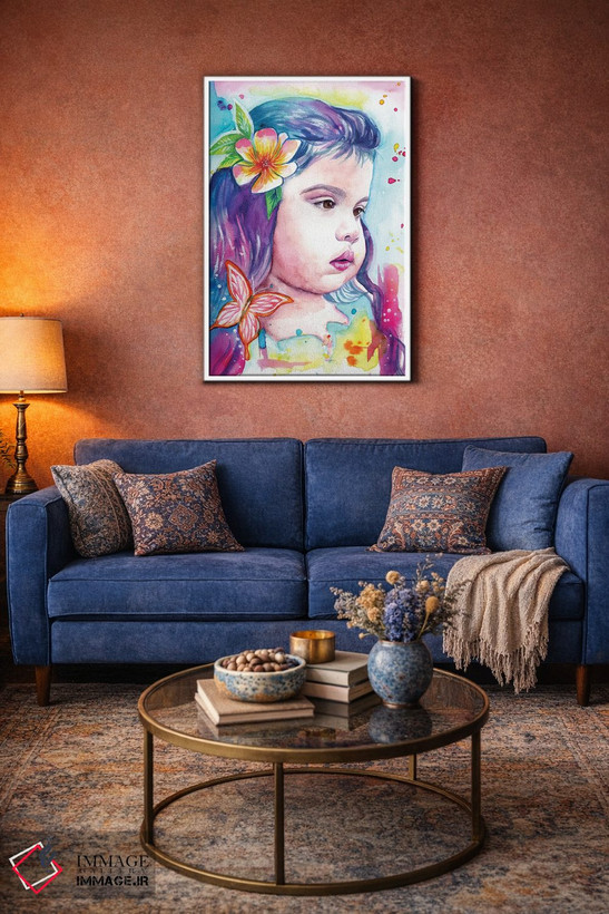 تابلو دکوراتیو معصومیت اثر یوبیس گوسمان - D2W