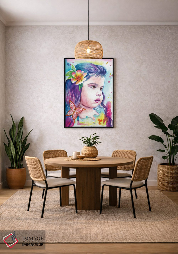 تابلو دکوراتیو معصومیت اثر یوبیس گوسمان - D3B