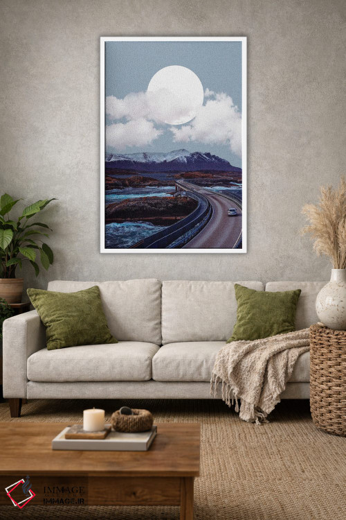 تابلو دکوراتیو فرار از واقعیت اثر یگور ژولدیبین - D1W