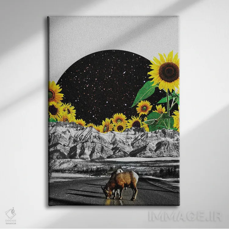 تابلو دکوراتیو خوشمزه اثر یگور ژولدیبین - نمای روبهرو روی دیوار