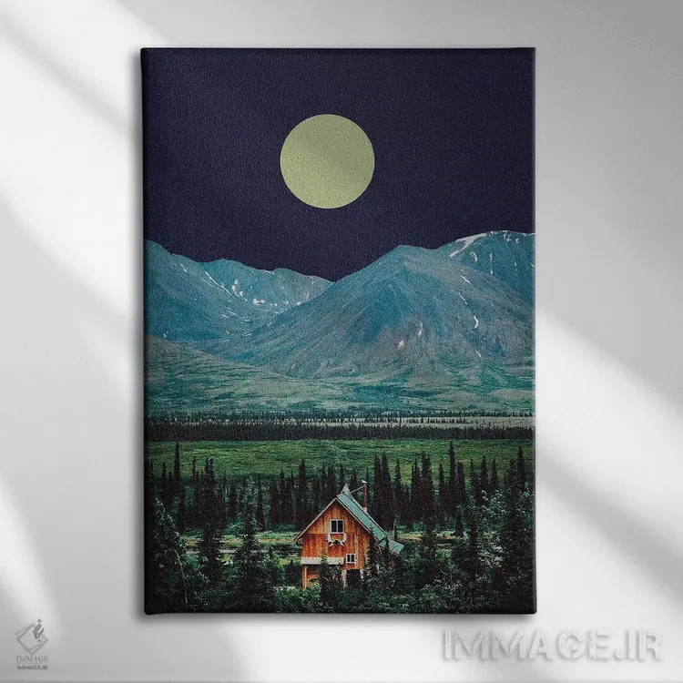 تابلو دکوراتیو زوال اثر یگور ژولدیبین - نمای روبهرو روی دیوار