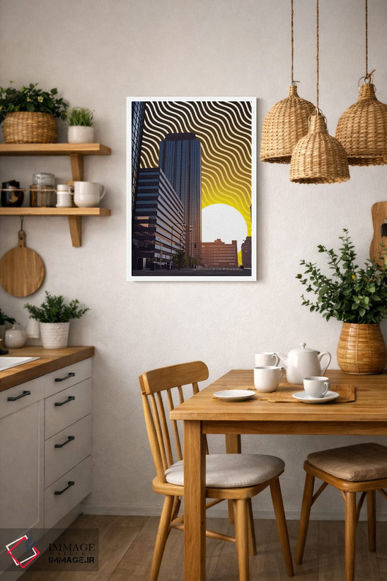 تابلو دکوراتیو سقوط امپراتوری اثر یگور ژولدیبین - D3W