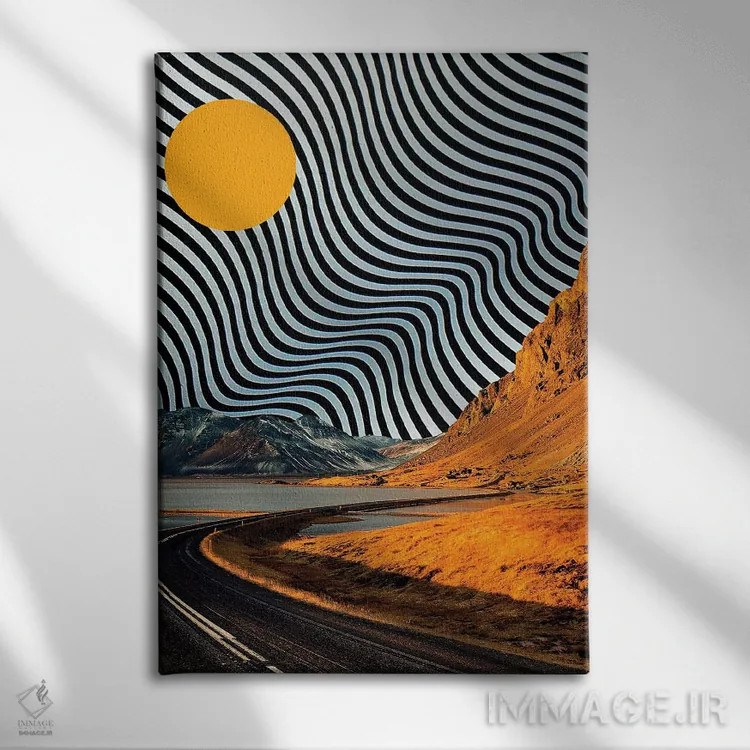 تابلو دکوراتیو امید نو اثر یگور ژولدیبین - نمای روبهرو روی دیوار