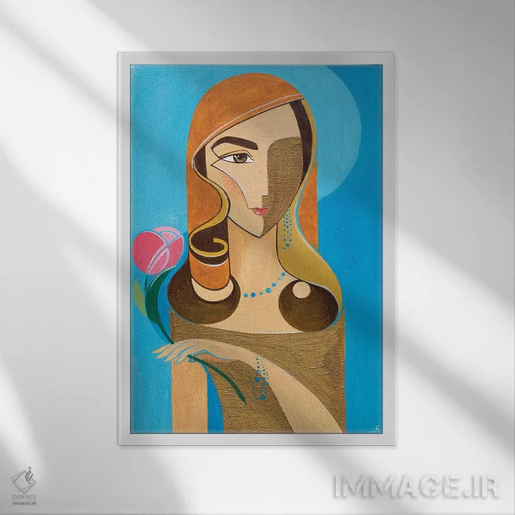 تابلو دکوراتیو آه، بوهمیا! اثر یولیا بلاسلا - نمای قابدار سفید