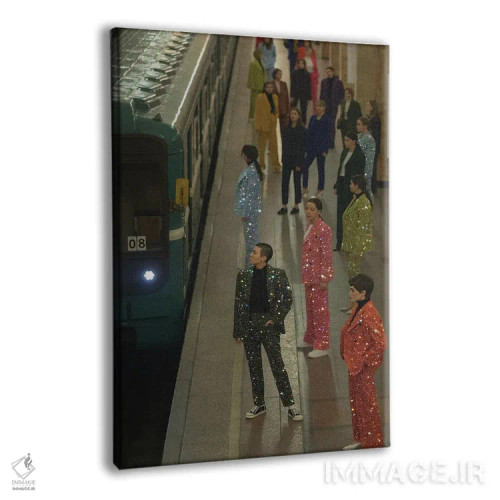تابلو دکوراتیو مردم جادویی اثر یانا پاتر - نمای پرسپکتیو محصول