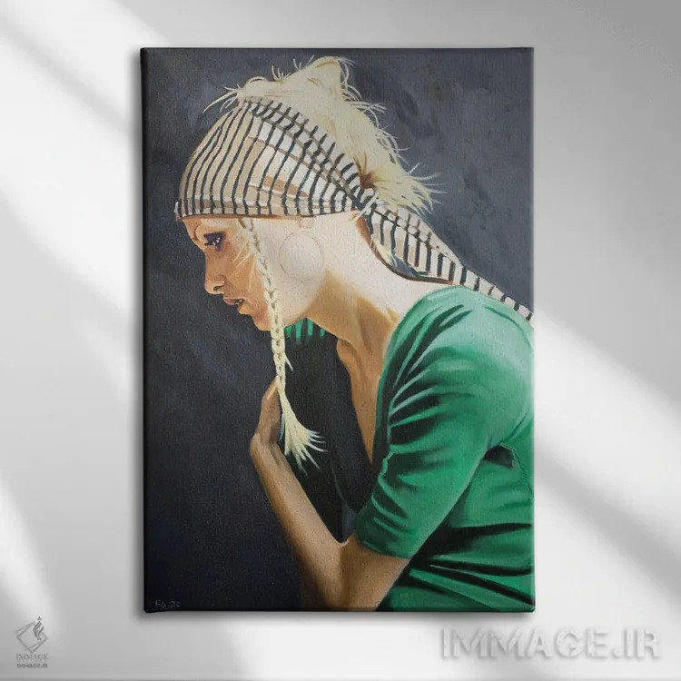 تابلو دکوراتیو بازگشت به دهه هفتاد اثر ایوان فاوره - نمای روبهرو روی دیوار