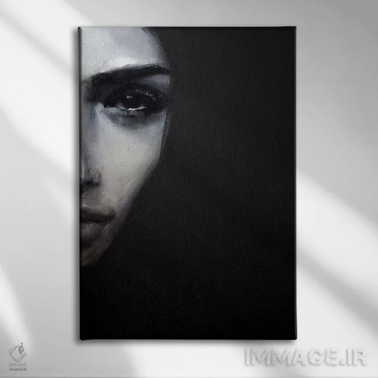تابلو دکوراتیو انعکاس II اثر یورا آشی - نمای روبهرو روی دیوار