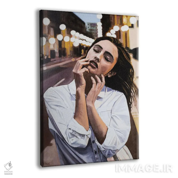 تابلو دکوراتیو شب به من تعلق خواهد داشت اثر ایوان فاوره - نمای پرسپکتیو محصول