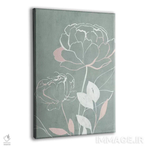 تابلو انتزاعی سرزمین گل رز II اثر ایزابل زد - نمای پرسپکتیو محصول
