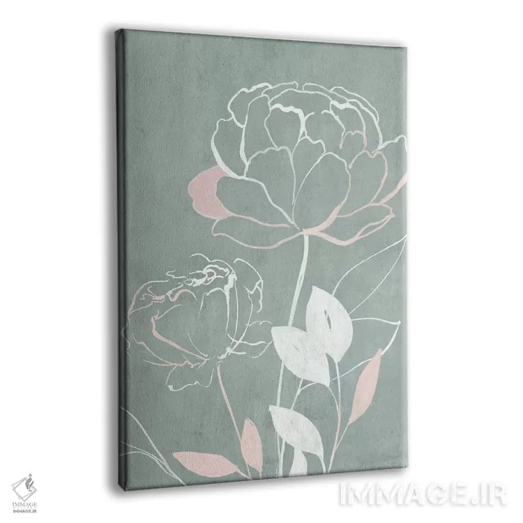 تابلو انتزاعی سرزمین گل رز II اثر ایزابل زد - نمای پرسپکتیو محصول