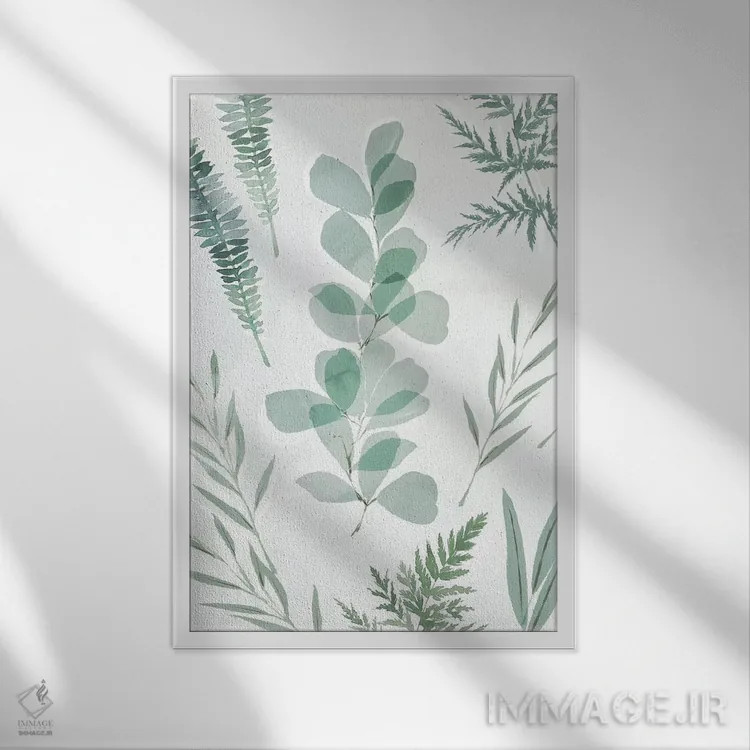 تابلو انتزاعی روزی به زودی II اثر ایزابل زد - نمای قابدار سفید