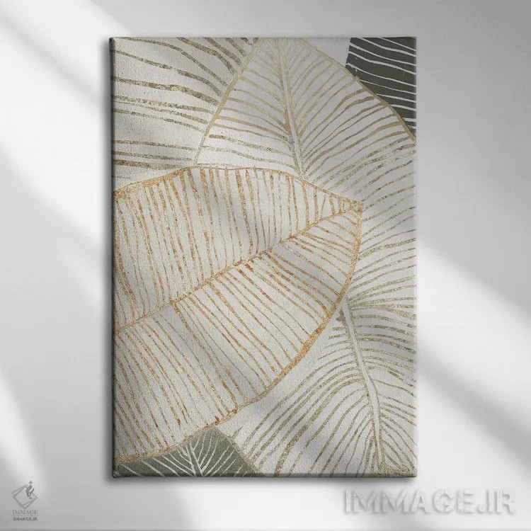 تابلو دکوراتیو نسیم گرمسیری I اثر ایزابل زد - نمای روبهرو روی دیوار