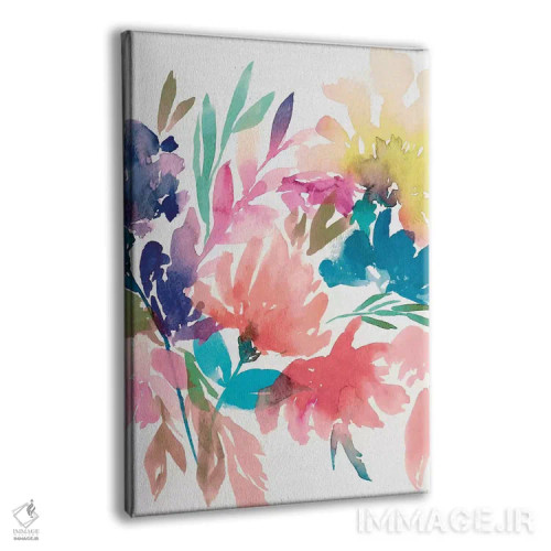 تابلو دکوراتیو دسته گل تازه I اثر ایزابل زد - نمای پرسپکتیو محصول