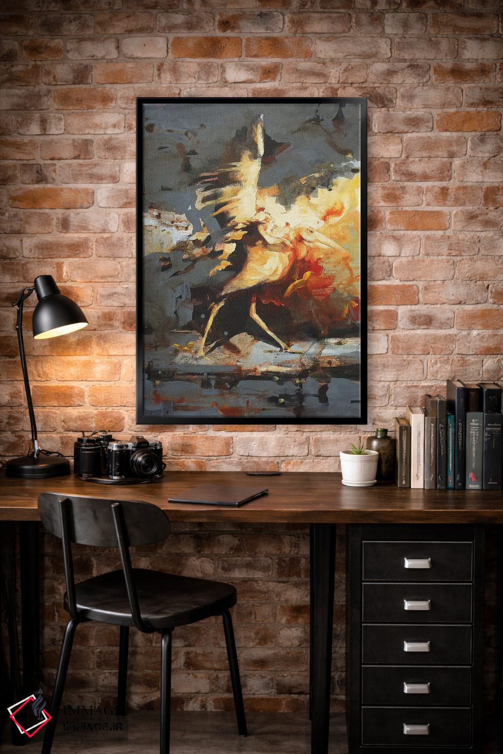 تابلو دکوراتیو تکامل معاون اثر زیل هوک - D5B