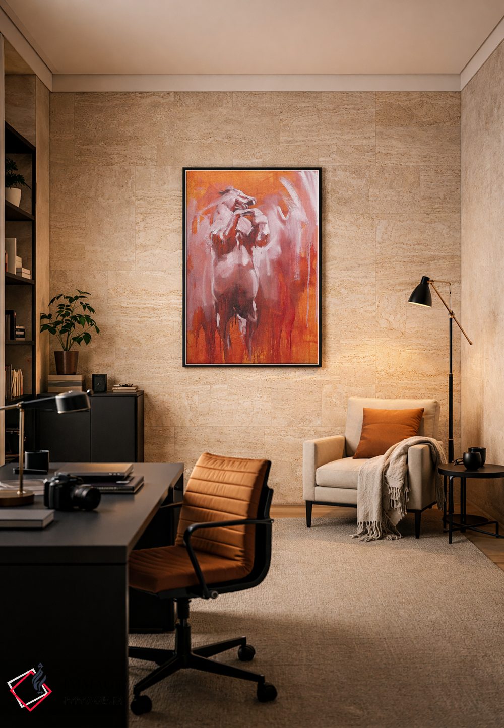 تابلو دکوراتیو کابوس ها ۱ اثر زیل هوک - D6B