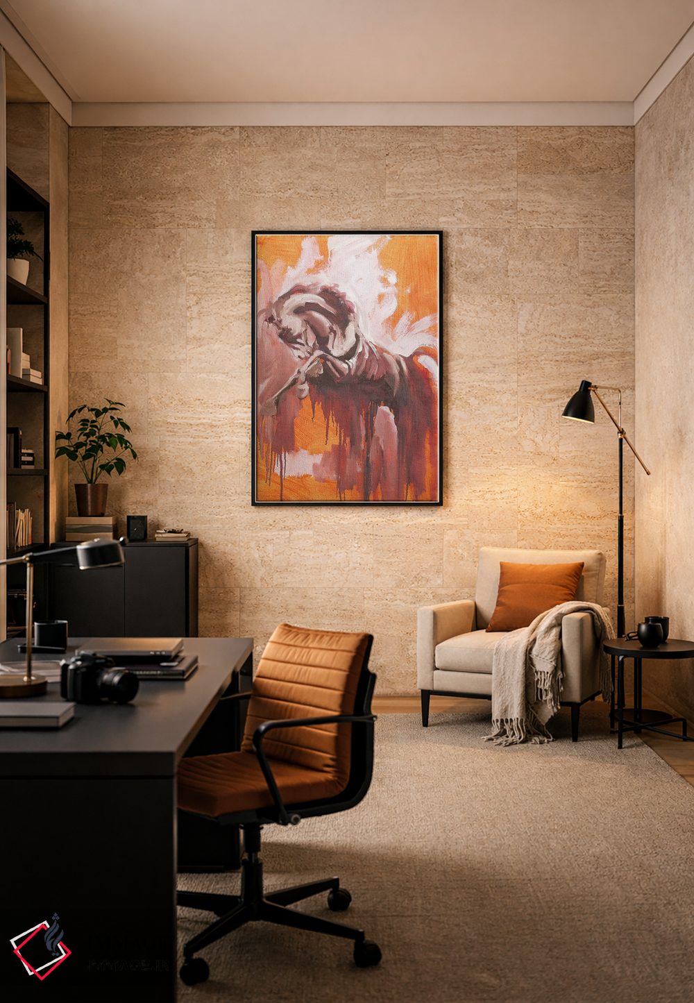 تابلو دکوراتیو کابوس ها ۳ اثر زیل هوک - D6B