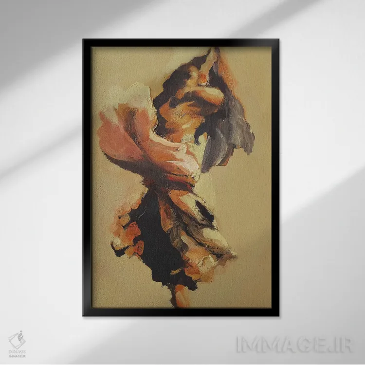 تابلو دکوراتیو آندالوسیا ۱ اثر زیل هوک - نمای قابدار مشکی
