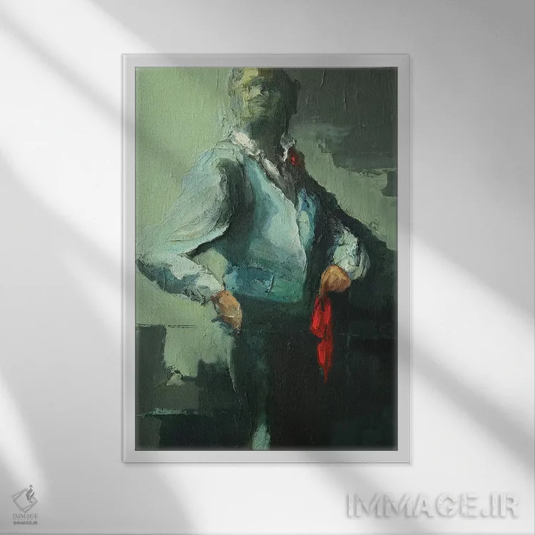 تابلو دکوراتیو خاطرات دوک اثر زیل هوک - نمای قابدار سفید