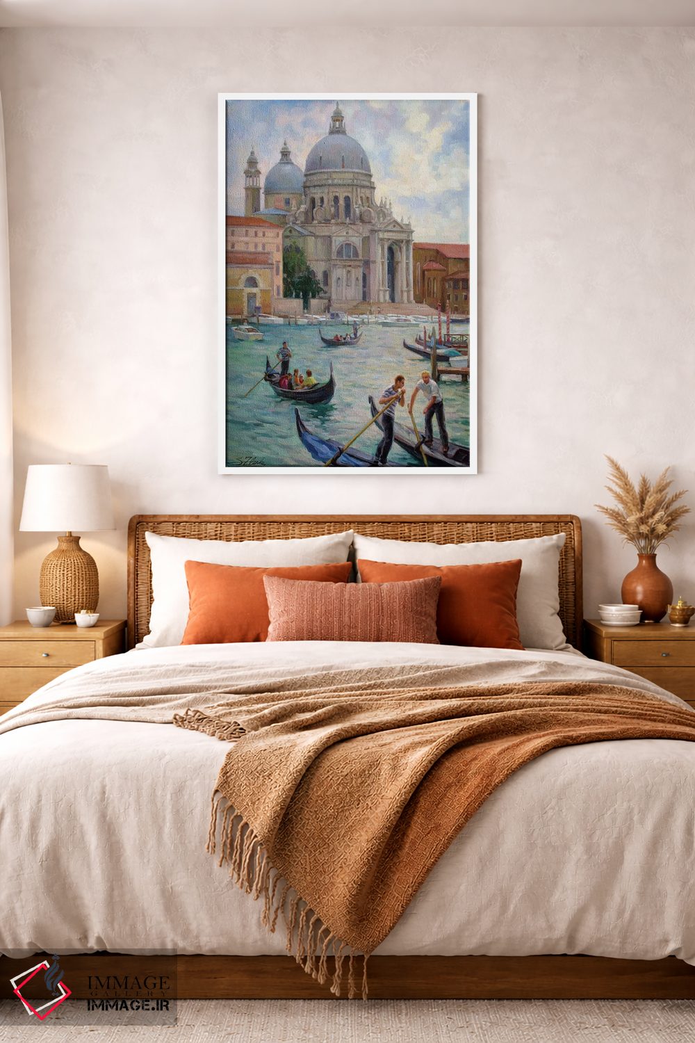 تابلو دکوراتیو Grand Canal Venice,لا سالوته، کانال بزرگ ونیز اثر سرگوی زلنکو - D4W