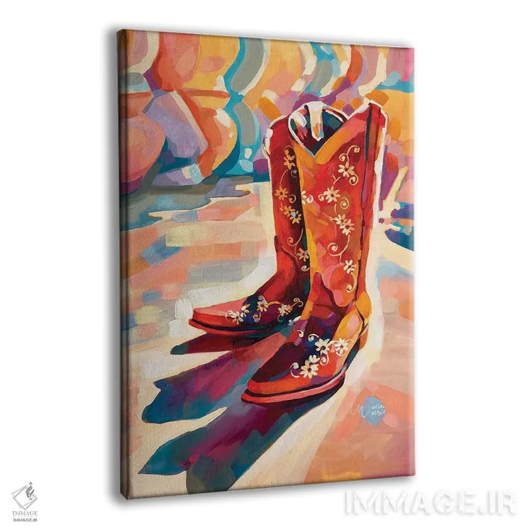 تابلو دکوراتیو آدم سلطه جو اثر ماریا موریس - نمای پرسپکتیو محصول