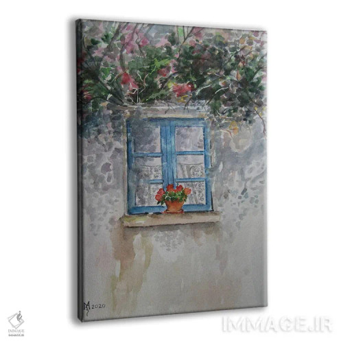 تابلو دکوراتیو پنجره ۲ اثر زوران میهایلوویچ موزا - نمای پرسپکتیو محصول