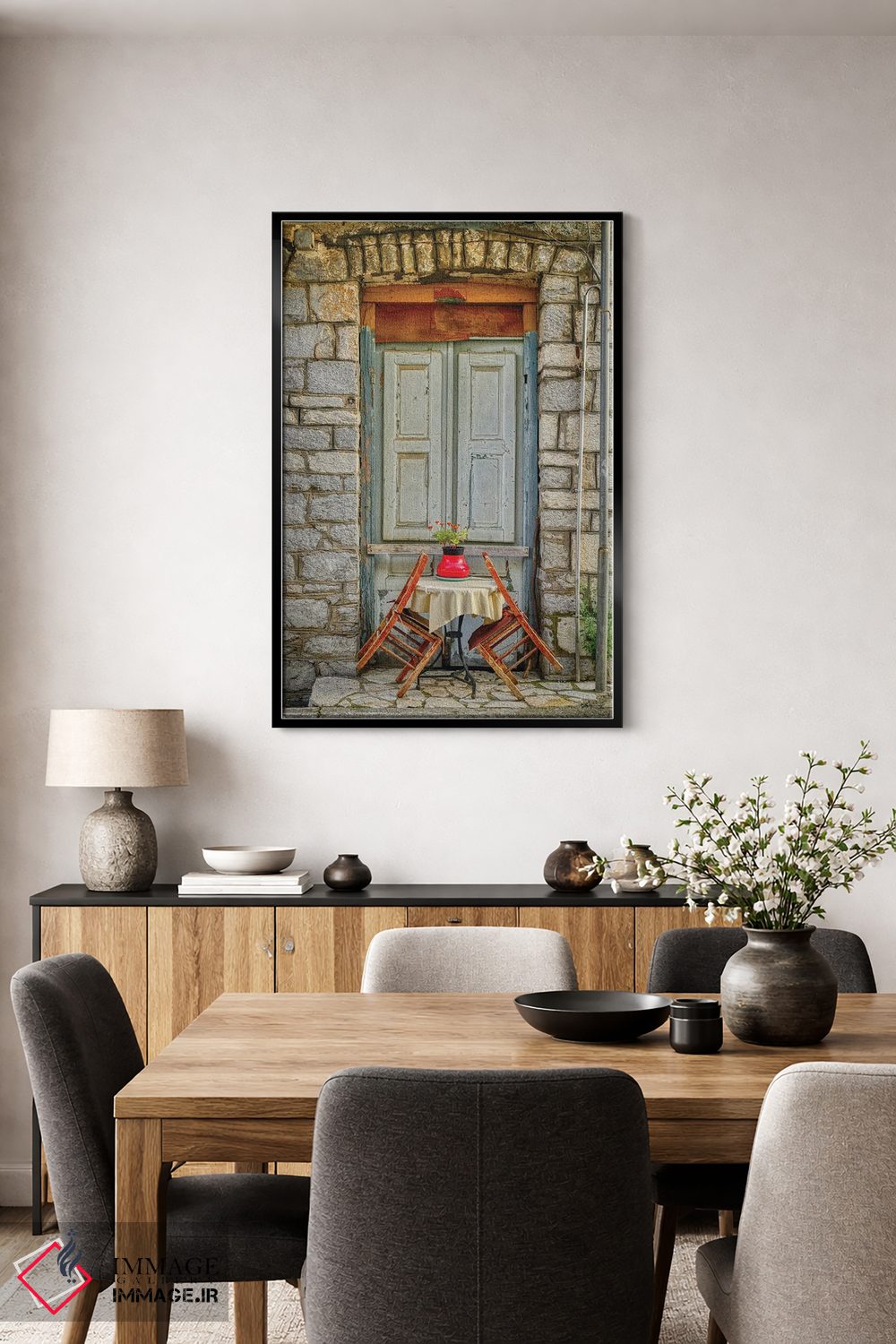 تابلو دکوراتیو این صندلی ها رزرو هستند اثر زویی شوماخر - D5B