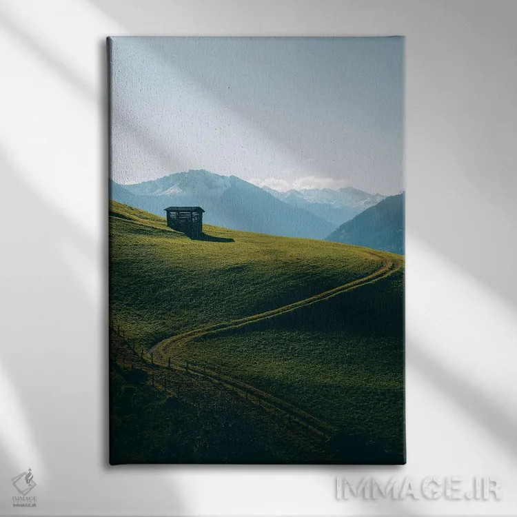 تابلو دکوراتیو گاستاین، اتریش اثر سباستین شایخل - نمای روبهرو روی دیوار
