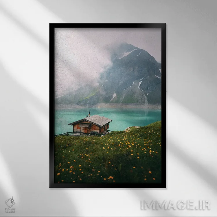 تابلو دکوراتیو کاپرون، اتریش اثر سباستین شایخل - نمای قابدار مشکی