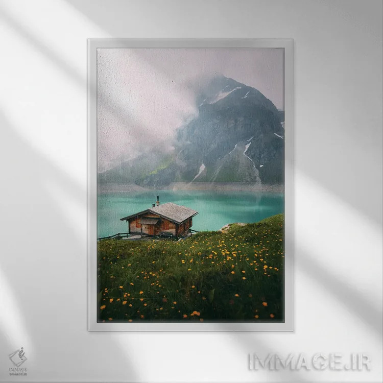 تابلو دکوراتیو کاپرون، اتریش اثر سباستین شایخل - نمای قابدار سفید