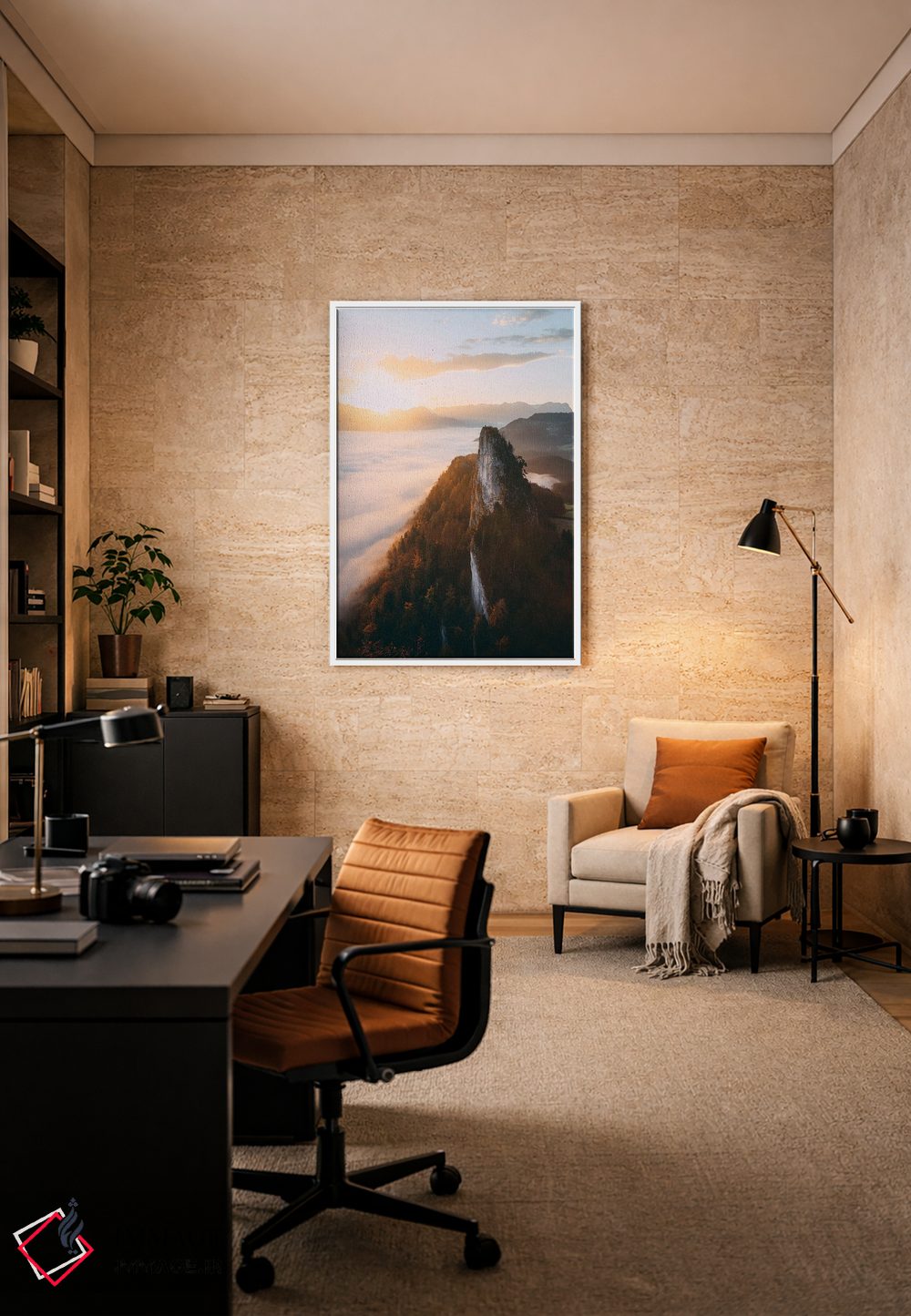 تابلو دکوراتیو کلاینر بارم شتاین، اتریش اثر سباستین شایخل - D5W