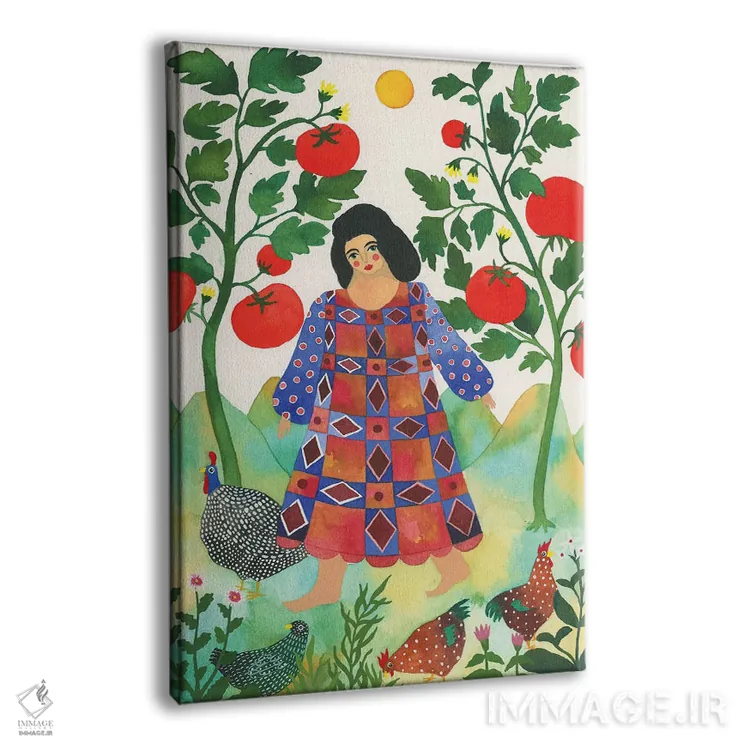 تابلو دکوراتیو سادا اثر زسالـتو - نمای پرسپکتیو محصول
