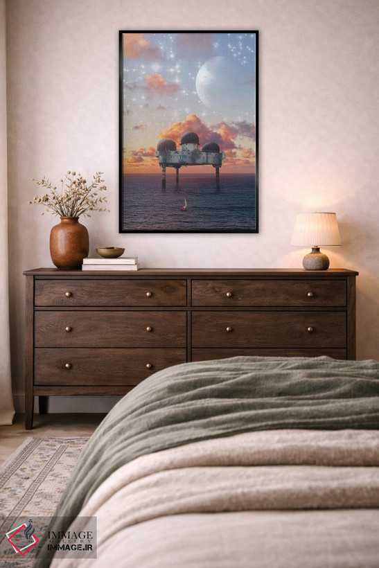 تابلو دکوراتیو رهسپار دریا اثر زوزی دیزاینز - D6B
