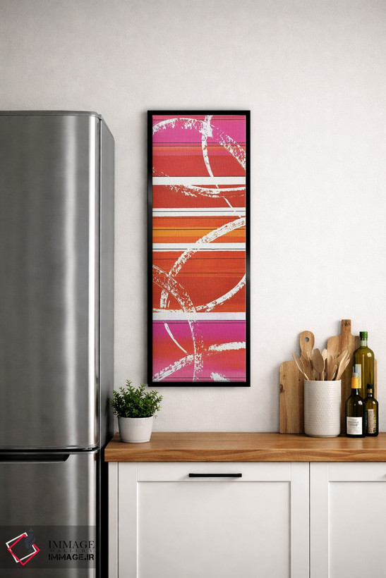 تابلو دکوراتیو برخی داغش را دوست دارند شماره ۳ اثر پیپر رو - D6B