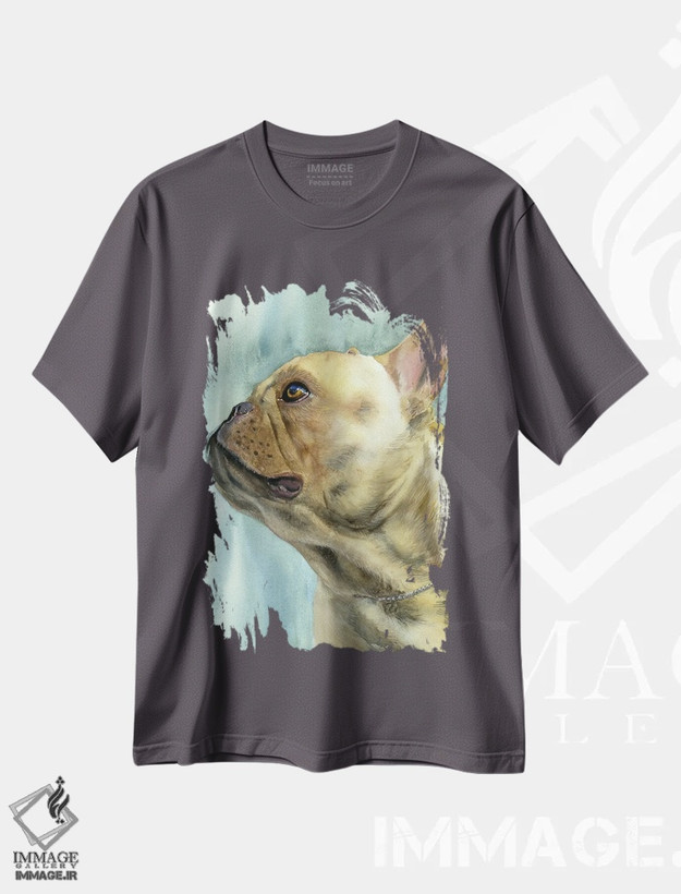 تیشرت طوسی طرح دار چیز مهمی نیست اثر جودیت استاین