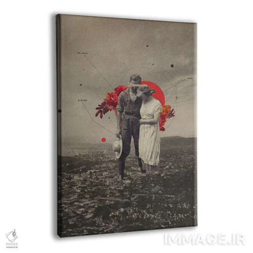 تابلو دکوراتیو "کنارم" اثر فرانک موس - نمای پرسپکتیو محصول