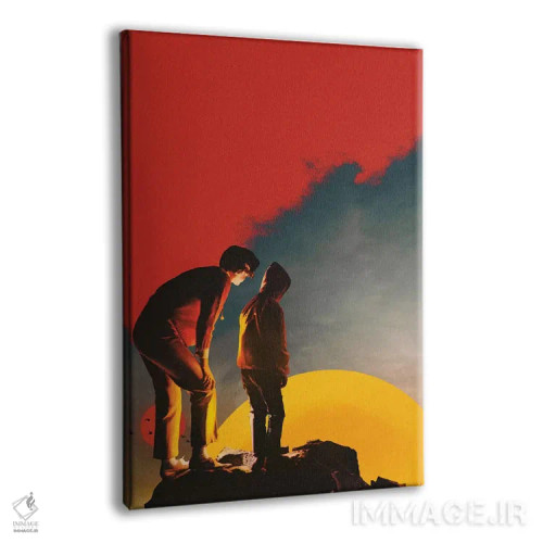 تابلو دکوراتیو آن پایین اثر فرن رودریگز - نمای پرسپکتیو محصول