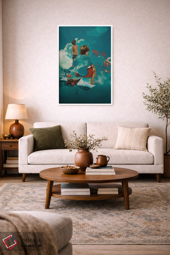 تابلو دکوراتیو ابر کودک اثر فرن رودریگز - D2W