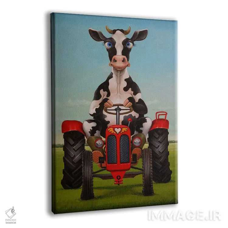 تابلو دکوراتیو رئیس خود بودن اثر فرانک وارمدام - نمای پرسپکتیو محصول