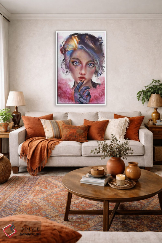 تابلو دکوراتیو آیامیکس اثر فیبل - D2W