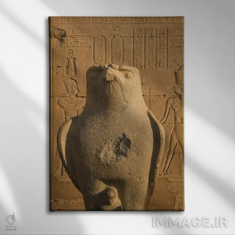 تابلو دکوراتیو خدای هروس اثر گیلیارد برسسان - نمای روبهرو روی دیوار