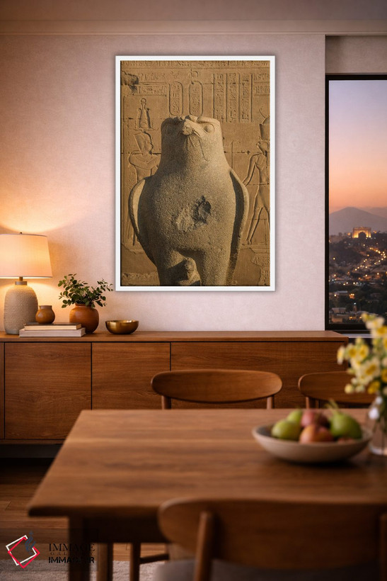 تابلو دکوراتیو خدای هروس اثر گیلیارد برسسان - D1W