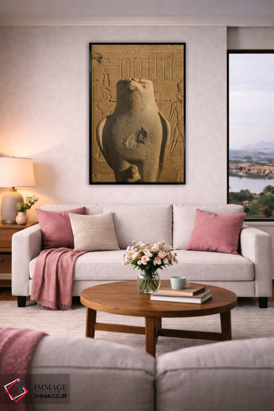 تابلو دکوراتیو خدای هروس اثر گیلیارد برسسان - D6B