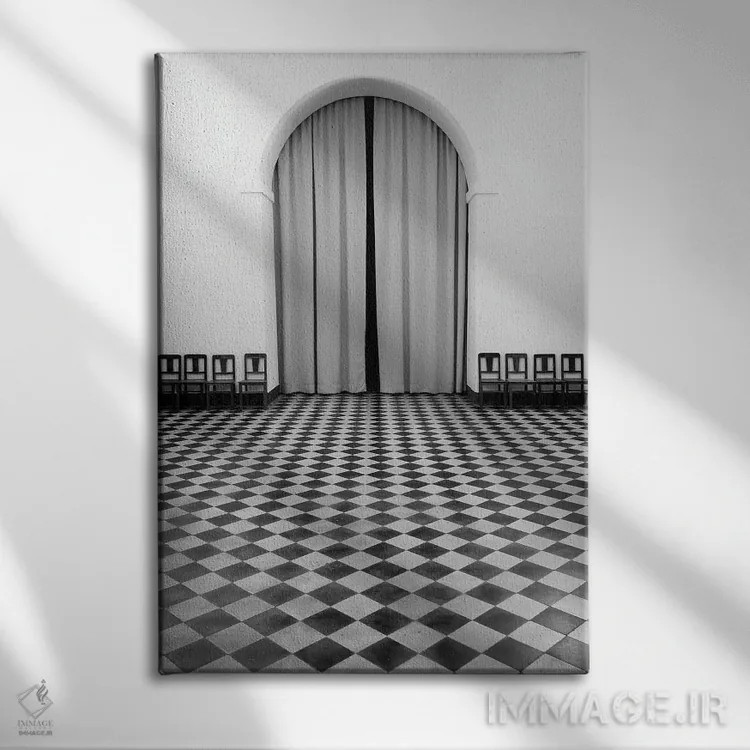 تابلو دکوراتیو اتاق اثر گیلیارد برسسان - نمای روبهرو روی دیوار